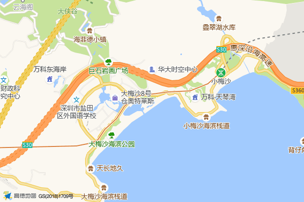 深圳大梅沙洲際酒店攻略:親子無邊泳池+沙灘,人均 1200 起 map