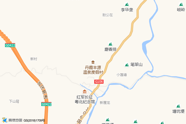 廣東版水上威尼斯攻略:丹霞豐源温泉度假村,房門直達泳道 map