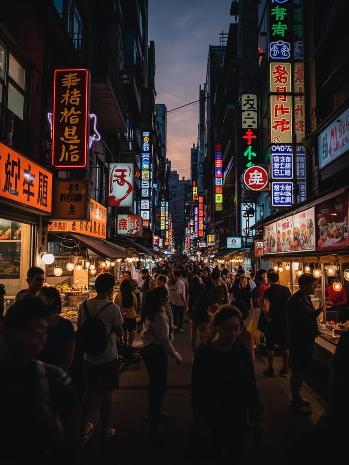 台北20+檔人情小攤，10分鐘行完——寧夏夜市係台北最小嘅夜市，配圖,香港人旅行攻略視覺素材