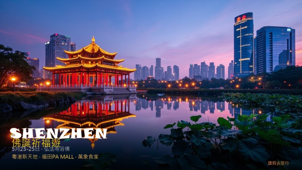 深圳佛誕祈福之旅 — 2026最新攻略配圖,香港人旅行攻略視覺素材