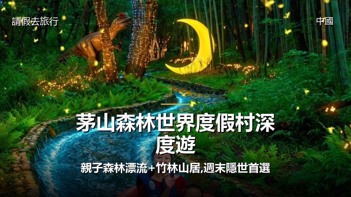 茅山森林世界度假村深度遊:親子森林漂流+竹林山居,週末隱世首選 - GALVOX V11 旅遊攻略封面海報