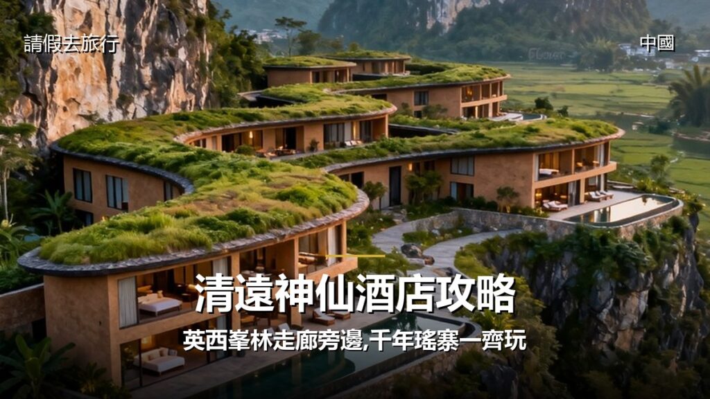 清遠神仙酒店攻略:英西峯林走廊旁邊,千年瑤寨一齊玩 - GALVOX V11 旅遊攻略封面海報