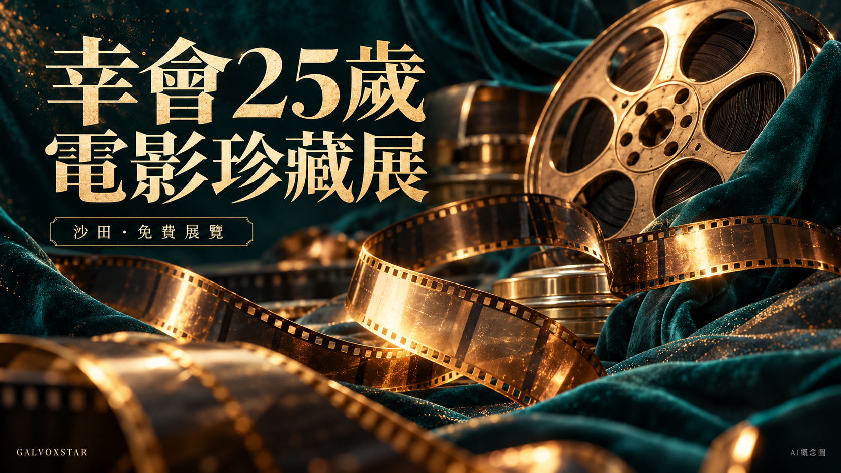 幸會25歲電影珍藏展概念封面