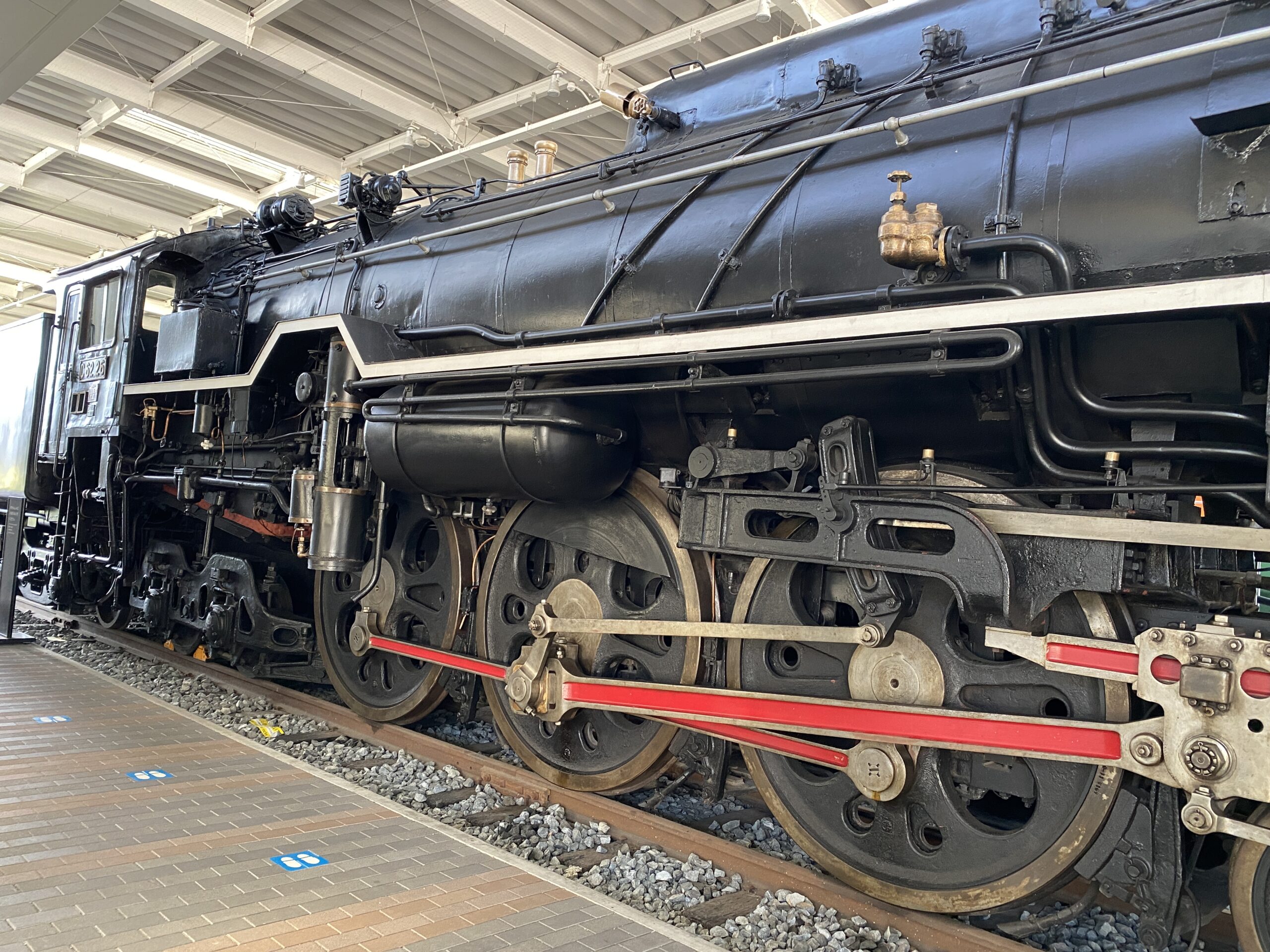 京都鐵道博物館展出的C62 26蒸汽機車2024年實拍