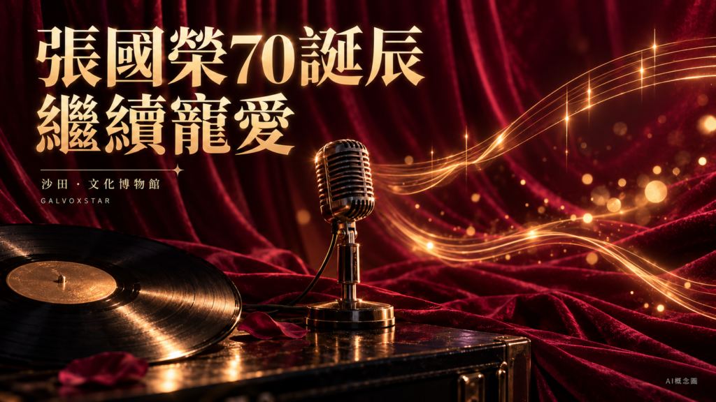 張國榮70誕辰紀念展概念封面