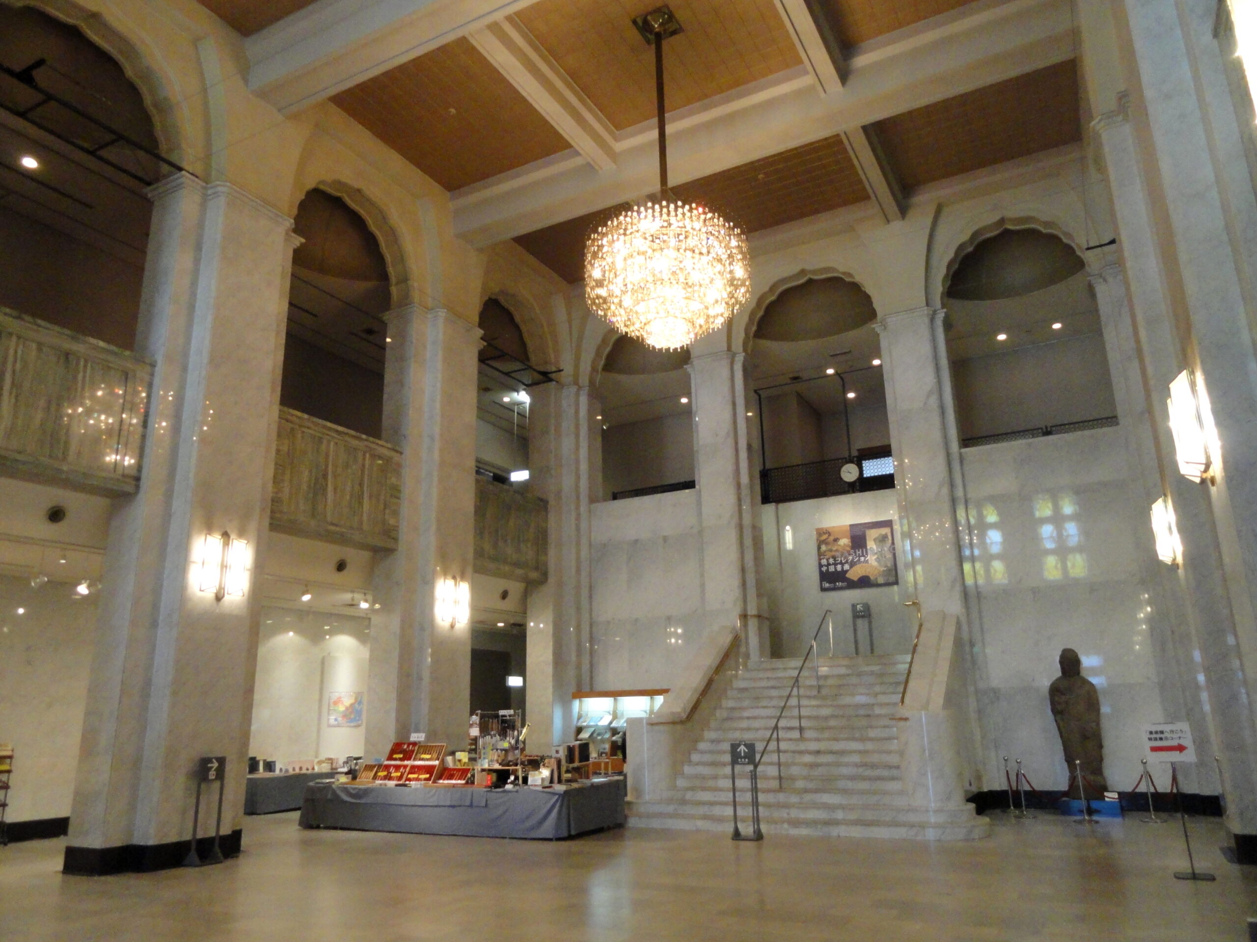 大阪市立美術館中央大廳2012年實拍