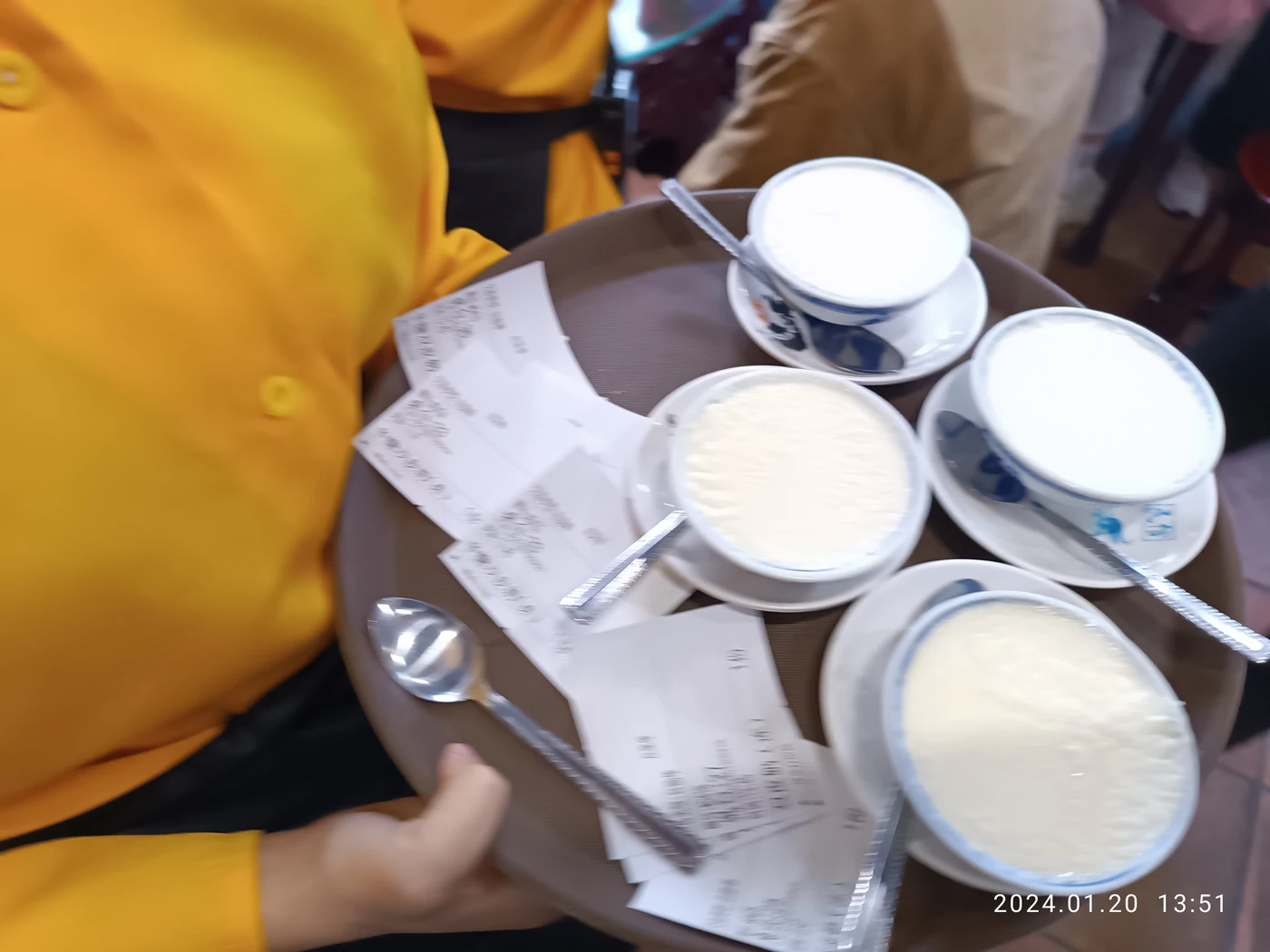 民信雙皮奶資料照片，2024年拍攝