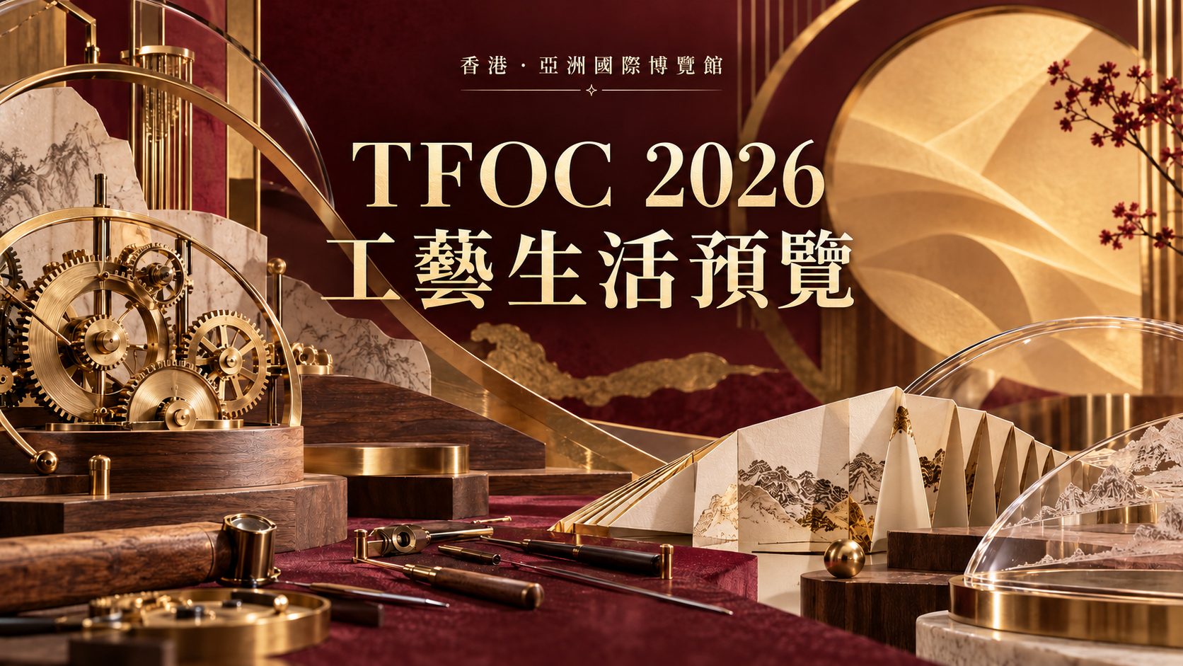TFOC香港2026｜11月4至6日工藝生活展、18歲門檻與登記概念封面